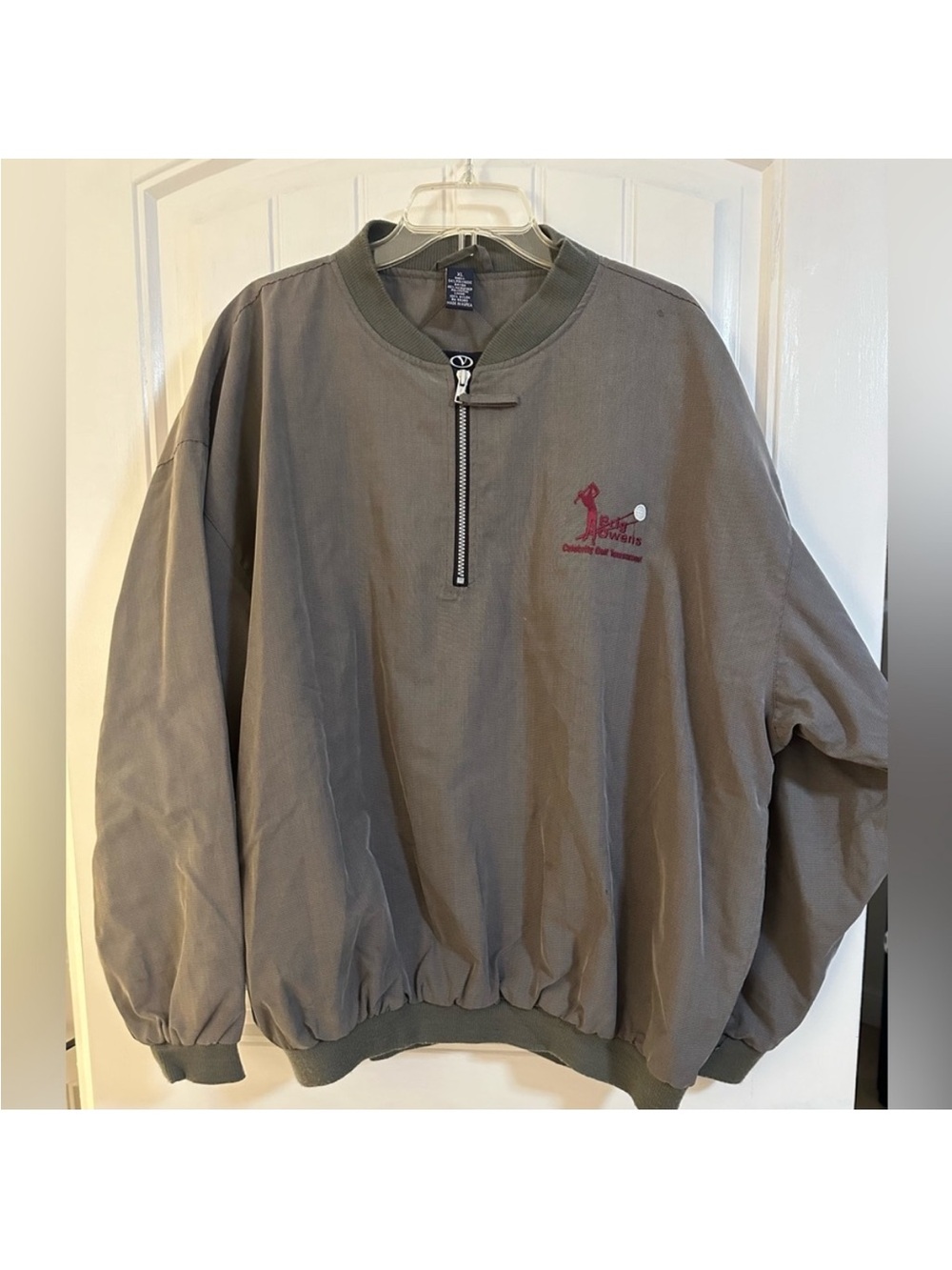 Golfers Windbreaker Pullover Windbreaker - Gray
